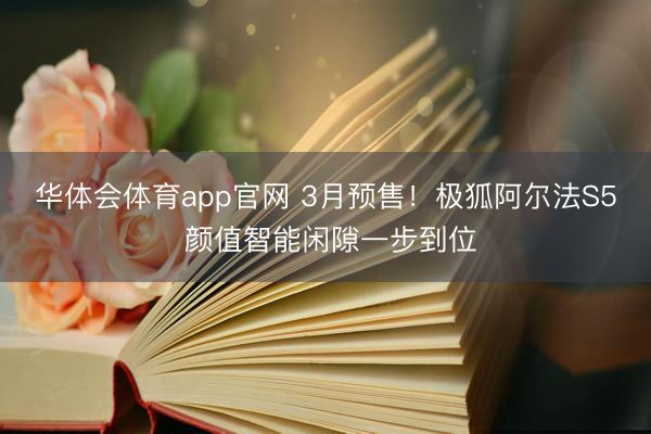 华体会体育app官网 3月预售！极狐阿尔法S5 颜值智能闲隙一步到位